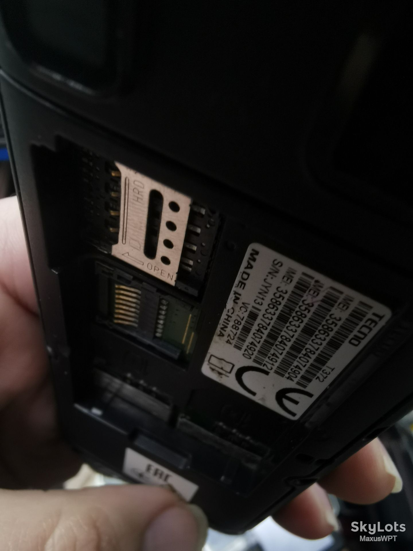 #1836 Sklad Tecno T372 blue - фото фото фото 2