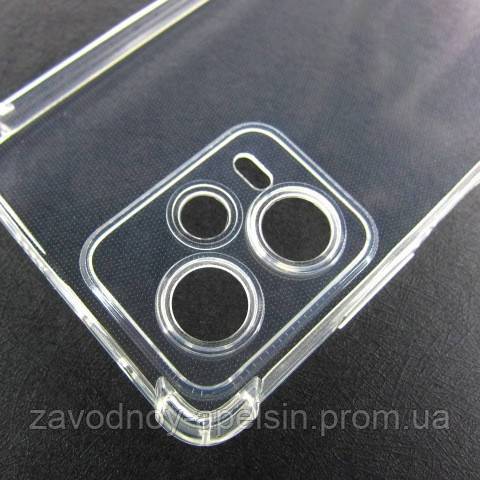 Xiaomi Redmi Note 12 Pro 5G Прозрачный чехол (защита камеры + углы) - фото фото фото 1