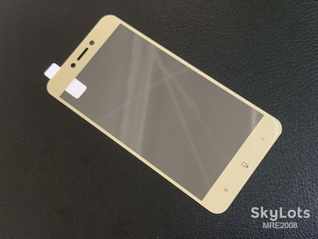 Захисне скло Full Screen для Xiaomi Redmi 4X gold - фото фото фото 0
