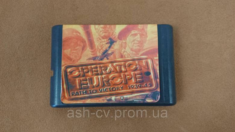 Картридж для SEGA, гра Operation Europe (З місцем під батарейку) - фото фото фото 4