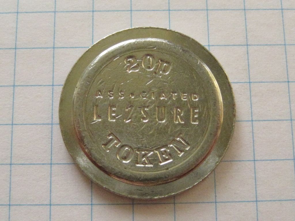 Жетон - 20 Pence Eurocoin #6П2092 - фото фото фото 0
