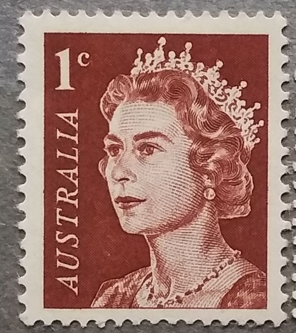 Австралия 1966 г - Королева Елизавета II,  негаш - фото фото фото 0