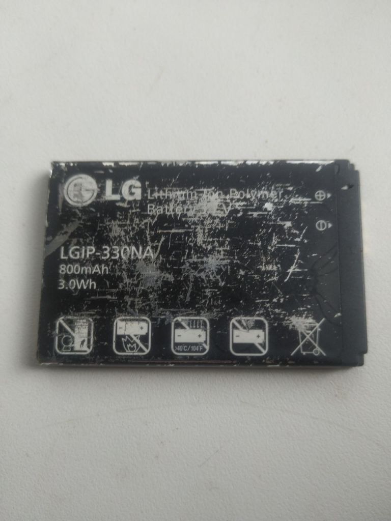 Оригинальный аккумулятор LG LGIP-330NA - фото фото фото 0