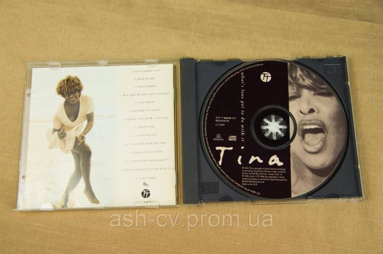 Музичний диск CD. TINA TURNER 1993 - фото фото фото 6