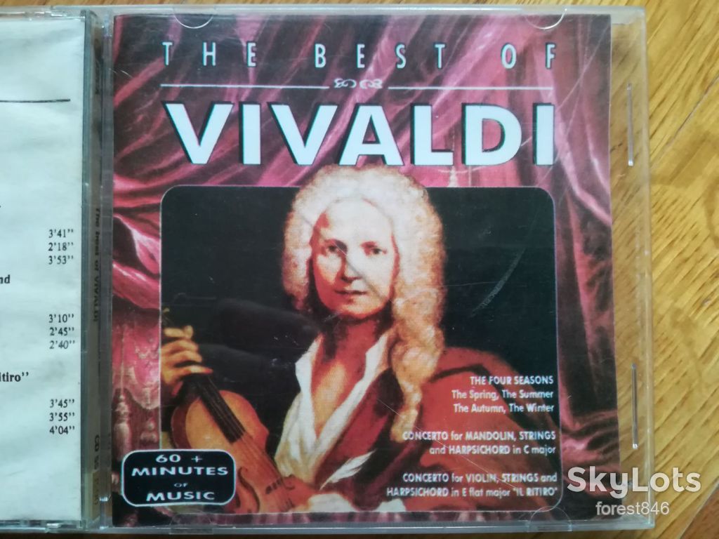 The best of Vivaldi   (3)-состояние: 3+ - фото фото фото 1