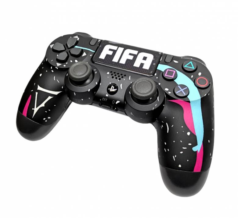 Беспроводной геймпад PlayStation Dualshock 4 v2 для PS4 FIFA - фото фото фото 0