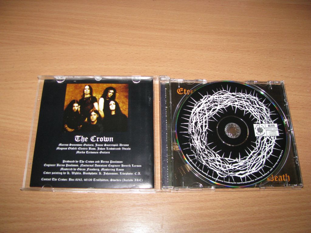 CROWN OF THORNS - Eternal Death  (1997 Black Sun,1st press) - фото фото фото 1