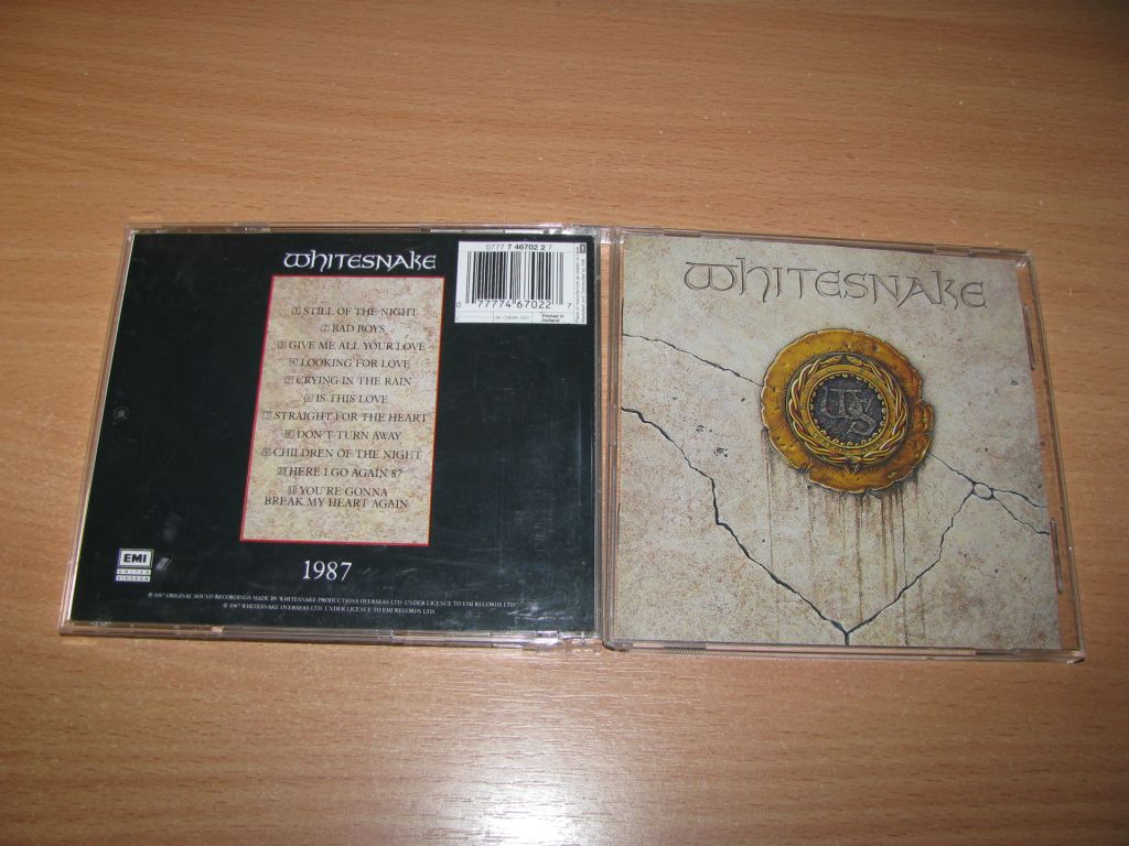 WHITESNAKE - Whitesnake  (1987 EMI GERMANY) - фото фото фото 0