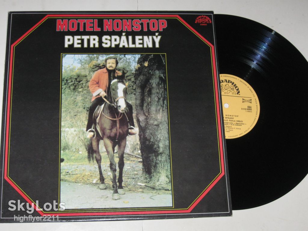 Пластинка Petr Spálený – Motel Nonstop / Country Rock  (Supraphon, 1984) Ех+ - фото фото фото 0