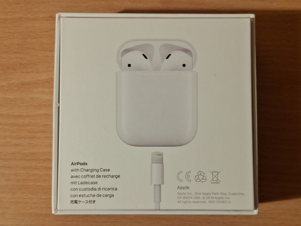 Коробка для наушников Apple AirPods  (#02) MV7N2AM/A - фото фото фото 2