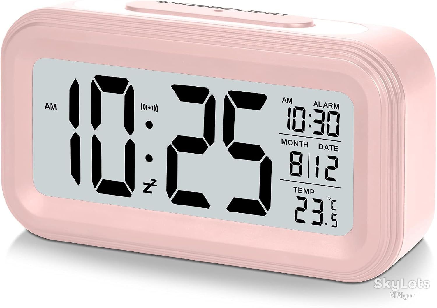 Цифровий настільний годинник-будильник Time Alarm Clock *81053 - фото фото фото 1