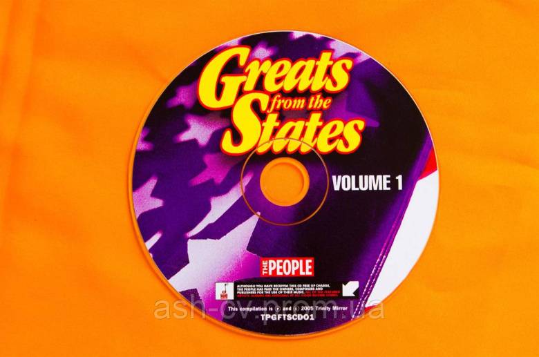 Музичний диск CD. GREATS from the STATES - фото фото фото 0