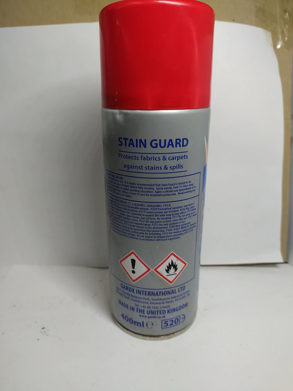 39797 Водовідштовхувальне просочення від для шкіри та текстилю GardX Protection Stain Guard              (Великобританія) - фото фото фото 1