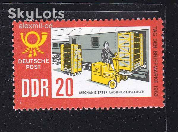 Транспорт . EU  . ГДР  MNH - 3 скана - фото фото фото 1