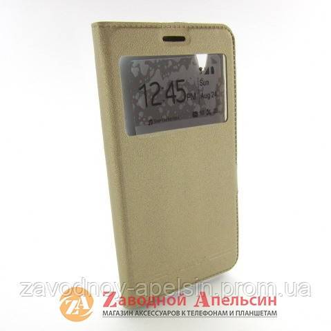 Чехол книга Huawei Honor 5A Y6-II Smart Case gold - фото фото фото 0