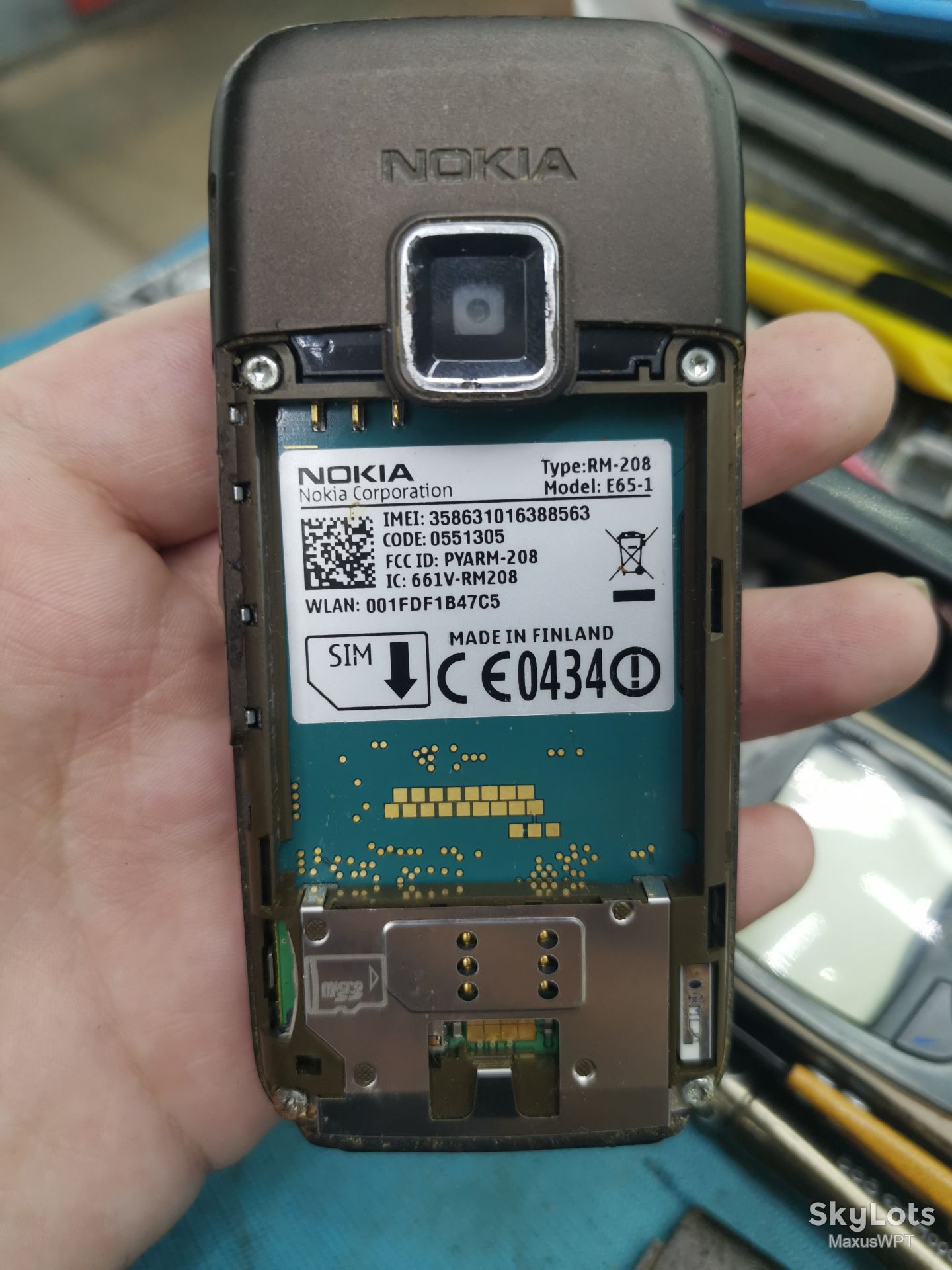 #939 Sklad Nokia E65 brown Plus operator - фото фото фото 2