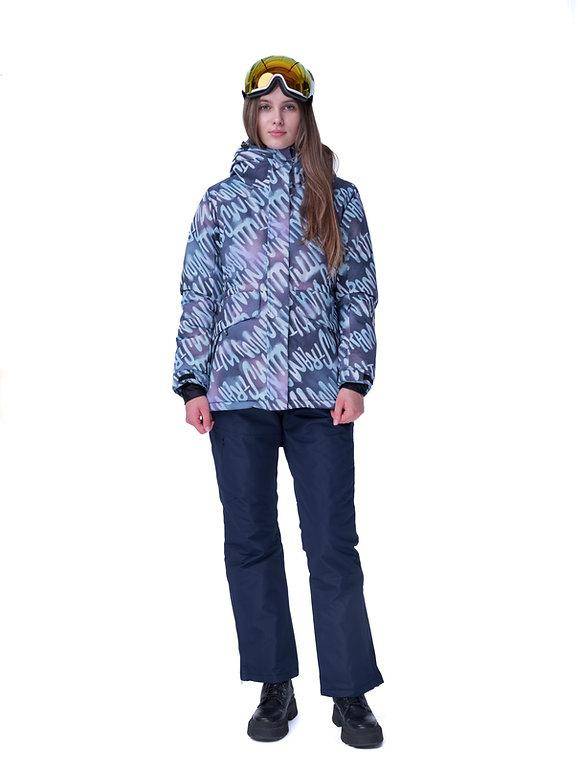 Куртка лижна жіноча Just Play Jacket чорний/білий (B2423-black) - фото фото фото 0