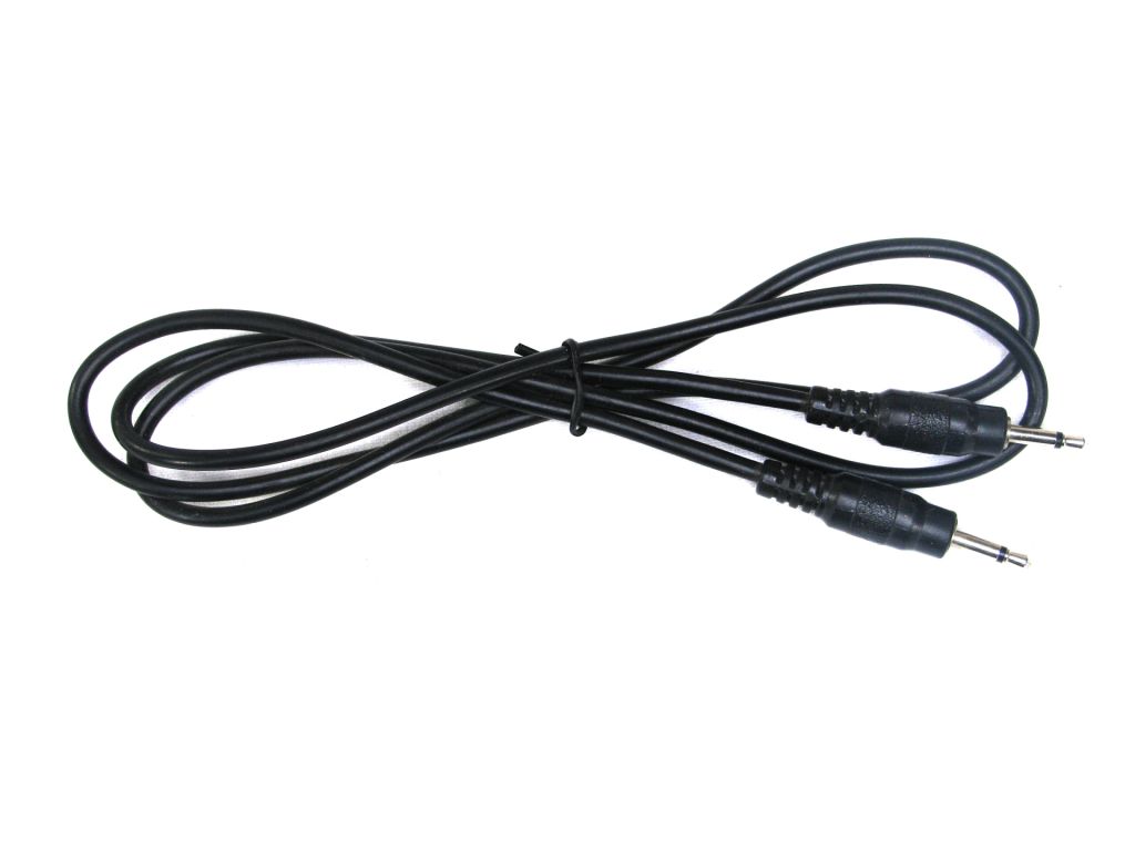 Кабель мультимедійний 2,5мм  (mini Jack) 2-pin, 0,80м - фото фото фото 0
