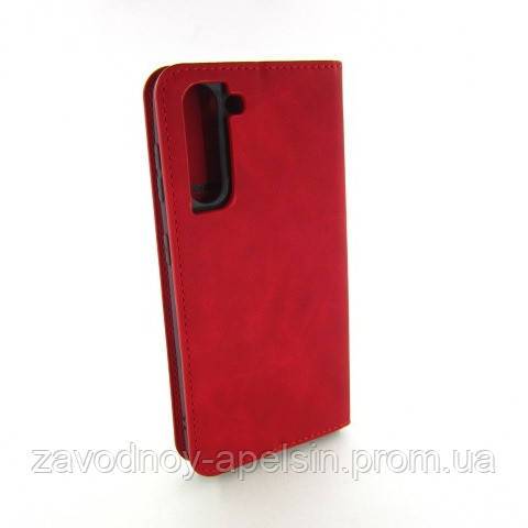 Чехол книжка Samsung G990 S21 Premium Case (красный) - фото фото фото 2
