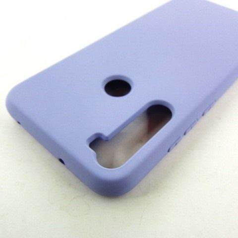 ЧЕХОЛ НАКЛАДКА Xiaomi Redmi Note 8 SILICONE COVER lilac - фото фото фото 1