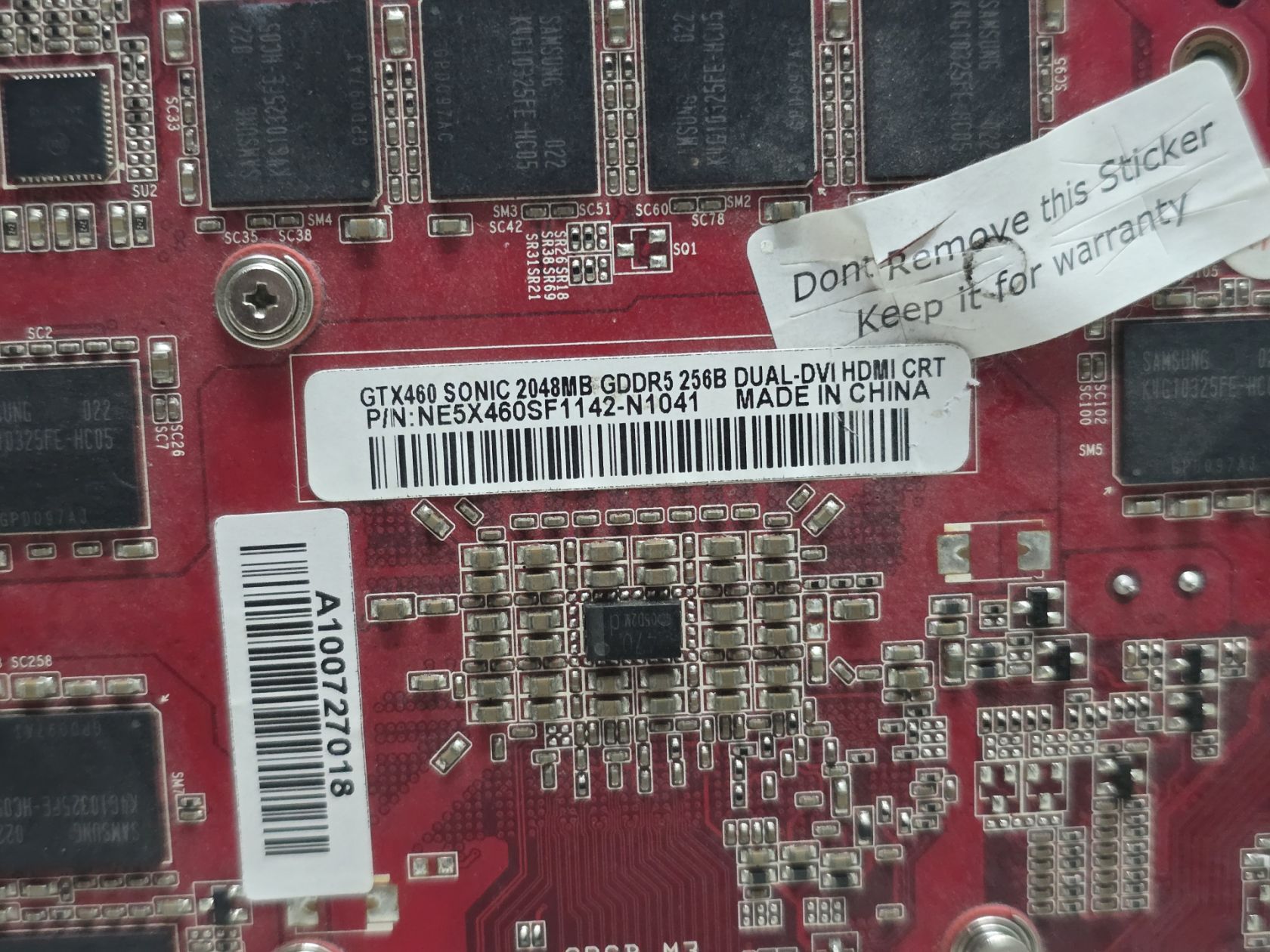 Відеокарта Palit GeForce GTX 460 2 GB  (GDDR5,256 Bit,HDMI,PCI-Ex,Б/у) - фото фото фото 3