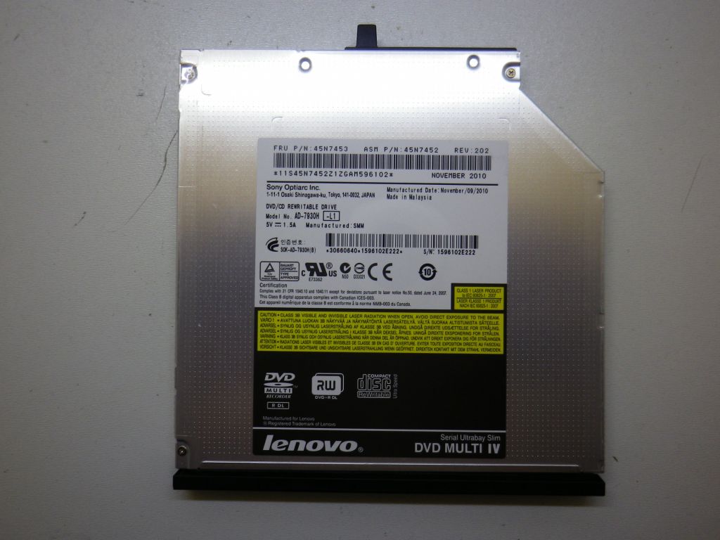 Б/У Привід ноутбука Lenovo T410 - фото фото фото 0