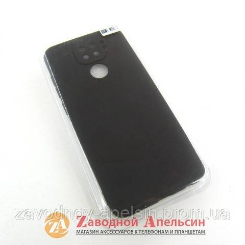 Xiaomi Redmi Note 9 силиконовый чехол Cover (черный) - фото фото фото 1