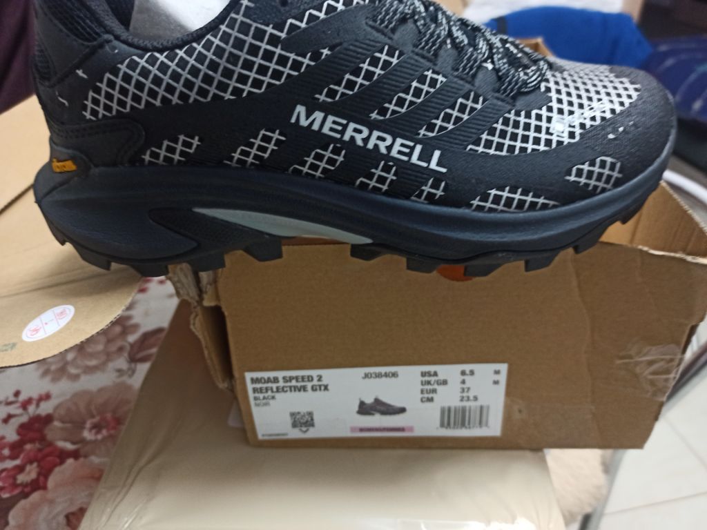 Черевики туристичні Merrell Moab Speed 2 Reflective GTX - black/reflective - фото фото фото 2