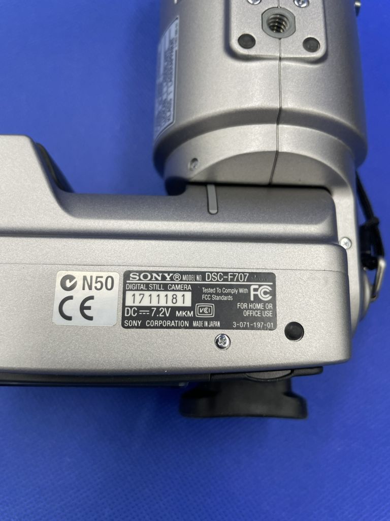 Винтажная цифровая камера SONY DSC-F707  (Japan) - фото фото фото 5