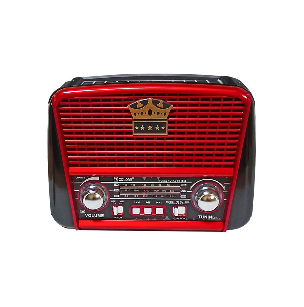 Радиоприёмник Golon RX-456S Solar с Bluetooth - фото фото фото 1