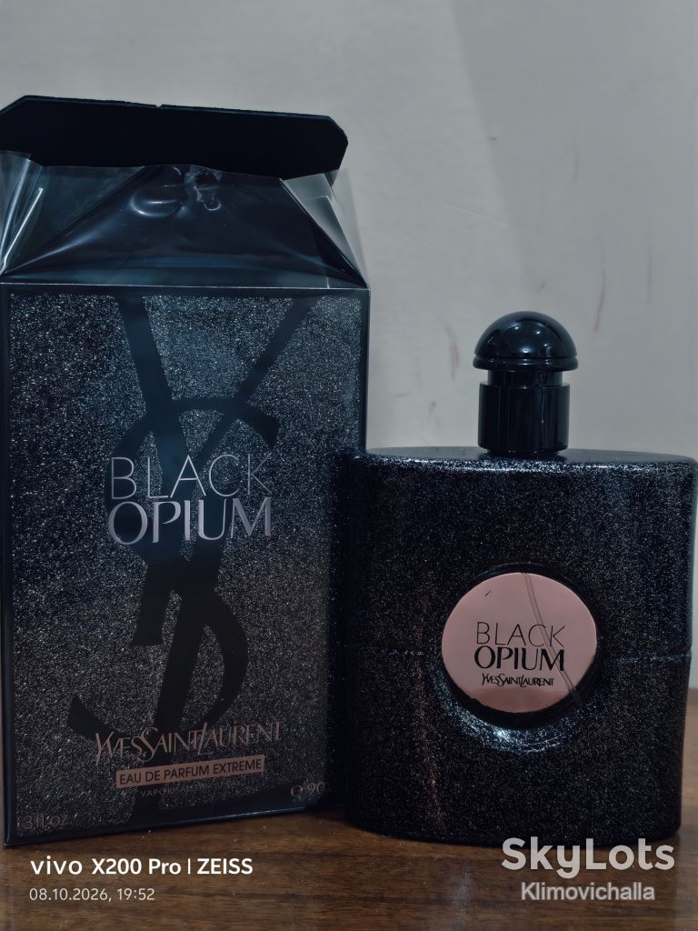 YVES SAINT LAURENT BLACK OPIUM Extreme , Parfume 90 ml женский - фото фото фото 2