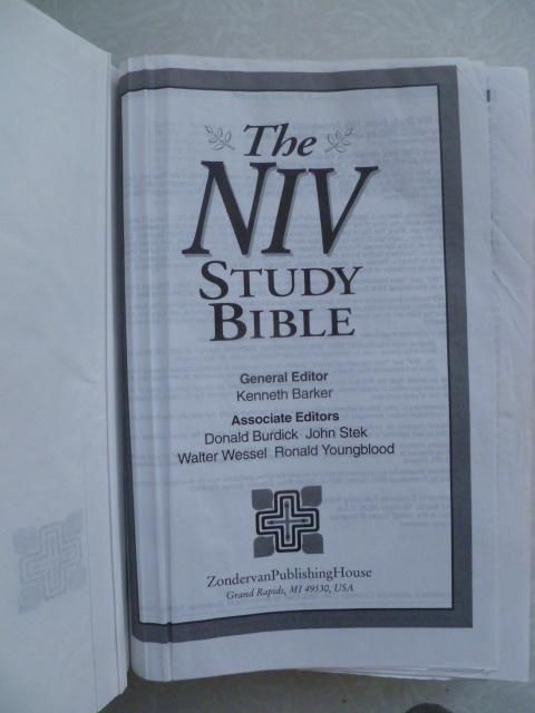 NIV Study Bible 1995 - фото фото фото 4