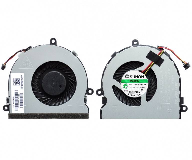 Оригинальный вентилятор кулер FAN для ноутбука HP 15-R, 15-R000 (3pin - ) - фото фото фото 1