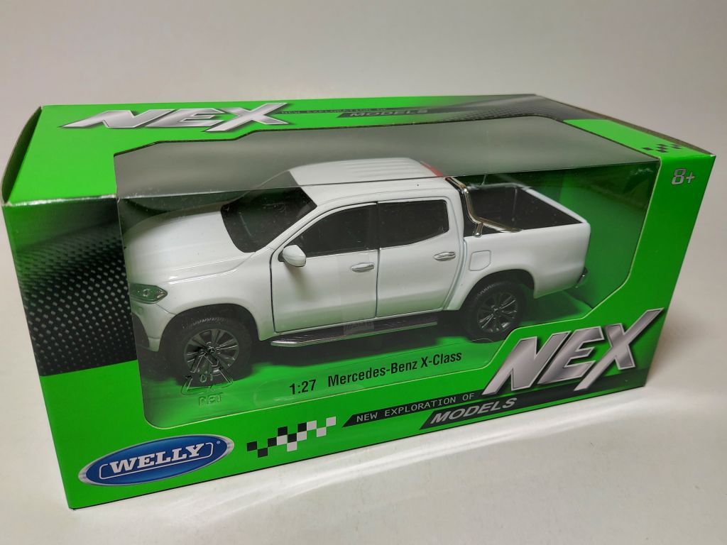 Welly 1:24 Mercedes-Benz X-Class, white - фото фото фото 1