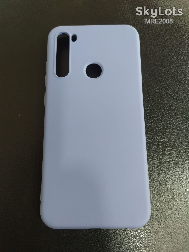 Чехол Aspor Silicone Cover для Xiaomi Redmi Note 8 pale blue - фото фото фото 1