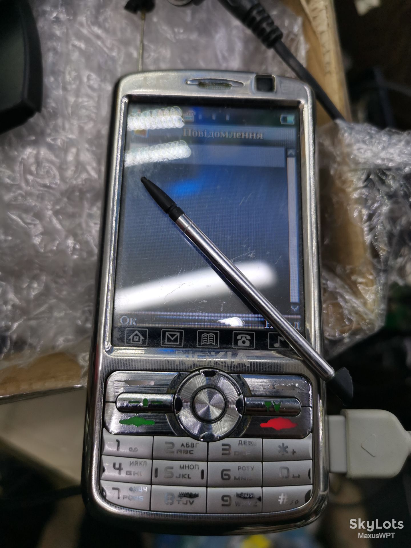 #1016 sklad nokia E72 copy BY LC silver - фото фото фото 1