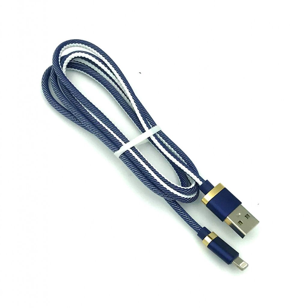 USB кабель / Дата кабель Fast Charge I-104 black-box Lighting Blue - фото фото фото 1