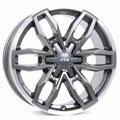 Автомобільні диски ATS Temperament j8,5x18 PCD 5x114,3 ET35 DIA76,1 blizzard-grey lip polished - фото фото фото 0
