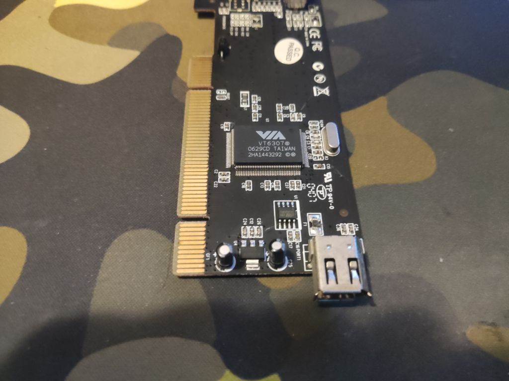 Контроллер PCI IEEE 1394 F-220 VT6307 - фото фото фото 3