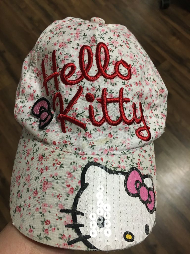 Кепка-бейсболка Hello Kitty,хлопок, - фото фото фото 0