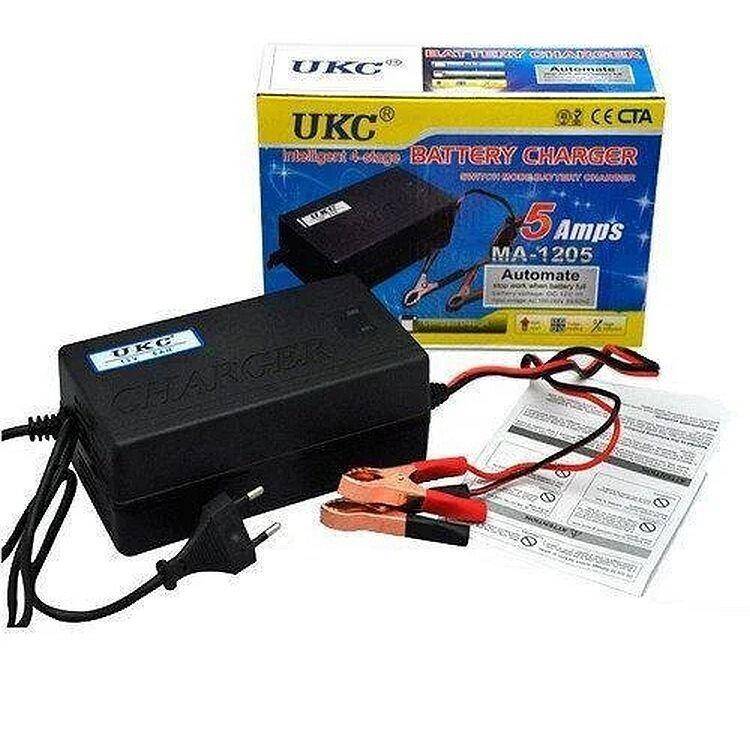 Зарядное устройство Ukc Battery Charger Ma-1205a (12V, 5A) для аккумуляторов - фото фото фото 0