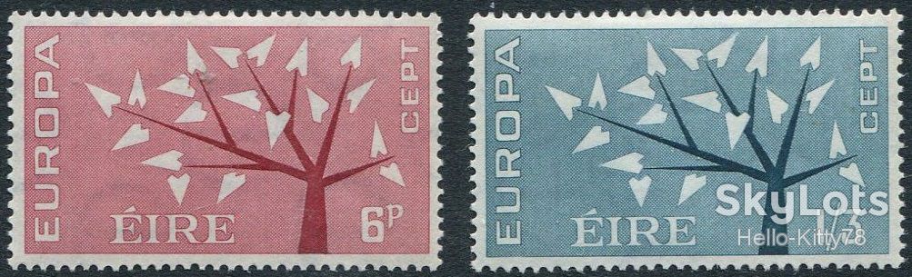 Ирландия 1962 Европа СЕРТ Mi 155-156 MNH - фото фото фото 0
