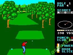Игра на Sega Master System "World Class Leader Board"       (PAL) - фото фото фото 6