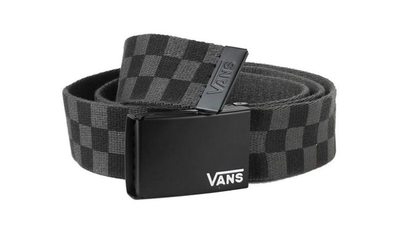 Ремінь vans deppster ii web belt - black/charcoal grey - фото фото фото 0