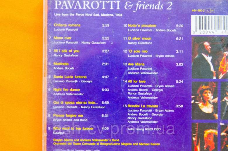 Музичний диск CD. PAVAROTTI 1995 - фото фото фото 5