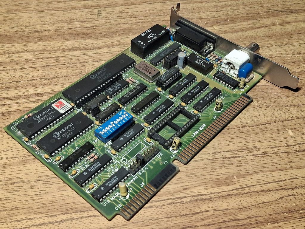 Сетевая карта ISA Ethernet card   (#05) - фото фото фото 7