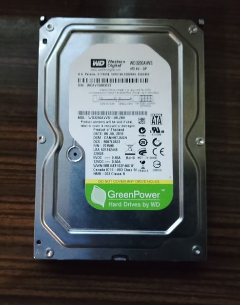 Жорсткий диск WD 320GB SATA 3.5 - фото фото фото 0