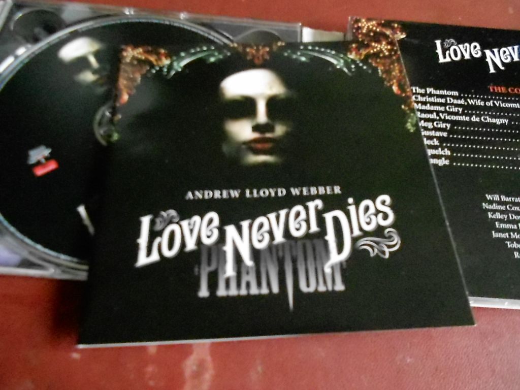 Andrew Lloyd Webber Love Never Dies 2CD + DVD фирменный б/у - фото фото фото 7