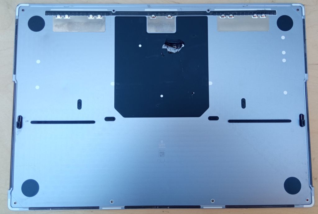 Нижня кришка MacBook Pro 16" A2485 M1 Pro / Max   (2021) Space Gray - фото фото фото 2
