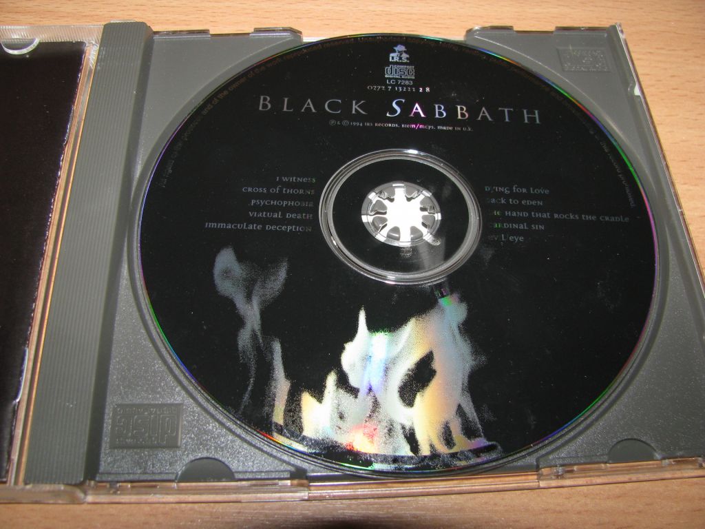 BLACK SABBATH - Cross Purposes    (1994 I.R.S.1st press,UK) - фото фото фото 2